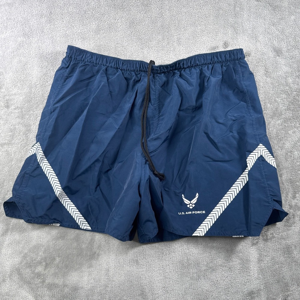 U.S. Air Force PTU Training Trunks Men XX-Large Navy Blue Reflective Shorts